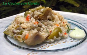 Arroz Meloso Con Verduras
