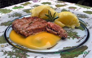 Hamburguesas De Perejil Con Salsa De Calabaza
