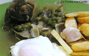 Guisantes Con Alcauciles
