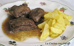 Carrillada De Cerdo En Salsa
