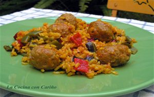 Arroz Con Albóndigas
