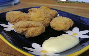 Buñuelos De Coliflor Y Gambas
