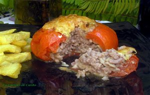 Tomates Rellenos De Carne Al Horno
