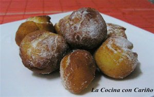 Bolitas  Fritas De Naranja
