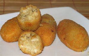 Receta De Croquetas De Pollo Y Setas
