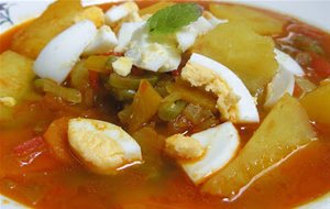 Patatas Guisadas Con Verduras Al Pimentón
