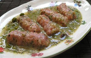 Receta De Longaniza Blancas Al Vino En Salsa Verde
