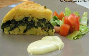 Receta De Tortilla De Espinacas Y Patatas
