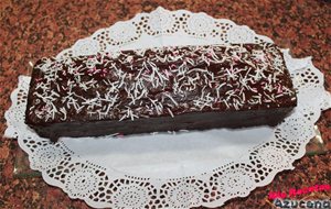 Bizcocho De Coco Y Chocolate.
