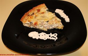 Quiche De Pollo Con Verduras.
