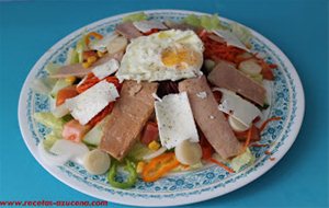 Ensalada De Ventresca.
