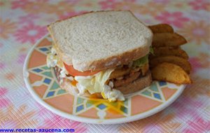 Hamburguesa De Pescado.
