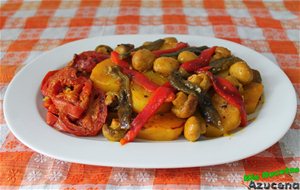 Patatas Con Curcuma.
