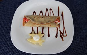 Crepes De Caramelo.
