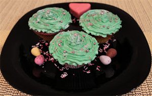 Cupcake Con Menta.
