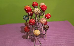 Cake Pops Negritos.
