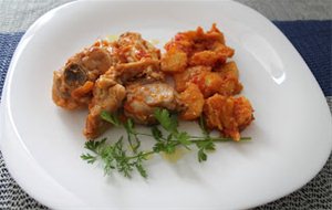 Pollo Con Tomate.
