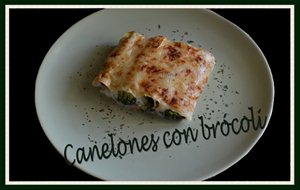 Canelones Con Brócoli
