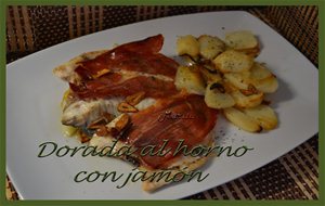 Dorada Al Horno Con Jamón
