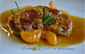 Solomillo De Cerdo Con Mandarinas
