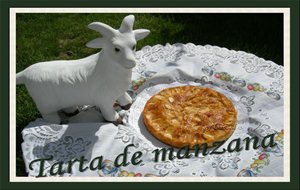 Tarta De Manzana Con Bizcocho
