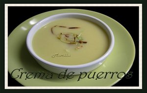 Crema De Puerros
