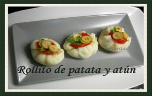 Rollito De Patata Y Atún
