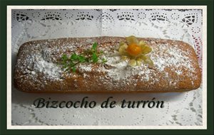 Bizcocho De Turrón
