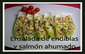 Ensalada De Endibias Y Salmón Ahumado
