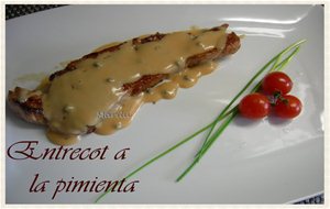 Entrecot A La Pimienta
