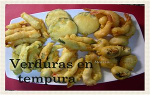 Verduras En Tempura
