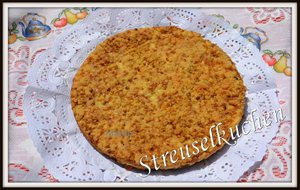 Streuselkuchen Con Queso Y Mandarina
