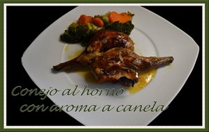 Conejo Al Horno Con Aroma A Canela
