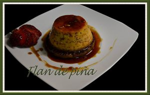 Flan De Piña
