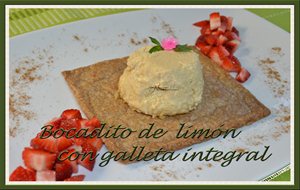 Bocadito De Limón Con Galleta Integral
