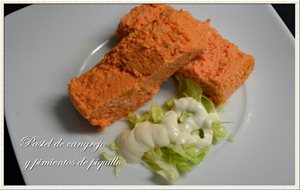 Pastel De Cangrejo Y Pimientos De Piquillo
