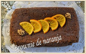 Tu Blog Me Sabe A ... Brownie De Naranja
