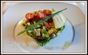 Tartar De Salmón Y Aguacate ( Homenaje A Darío Barrio)
