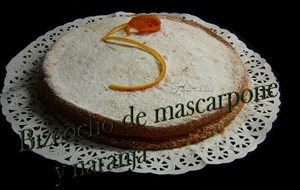 Bizcocho De Mascarpone Y Naranja
