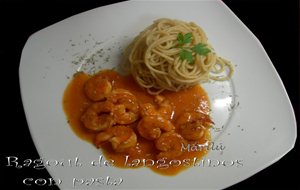 Ragout De Langostinos
