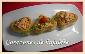 Corazones De Hojaldre
