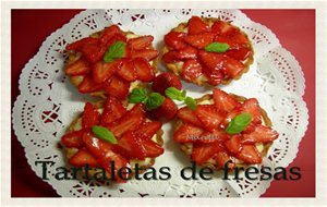 Tartaletas De Fresas
