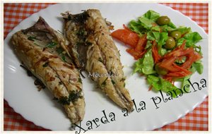 Xarda (caballa) A La Plancha
