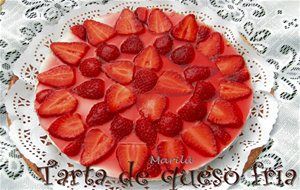 Tarta De Queso Fria
