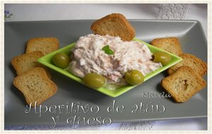 Aperitivo De Atún Y Queso
