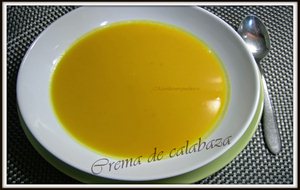 Crema De  Calabaza
