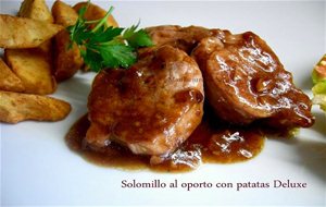 Solomillo Al Oporto Con Patatas Deluxe
