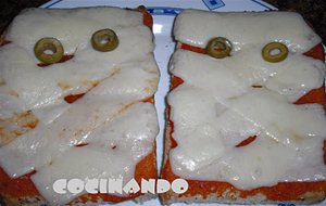 Mini Pizzas Momia
