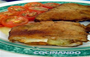 Escalopines De Lomo Rellenos De Verdura
