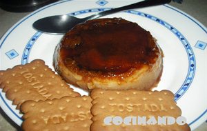 Flan De Galletas María
